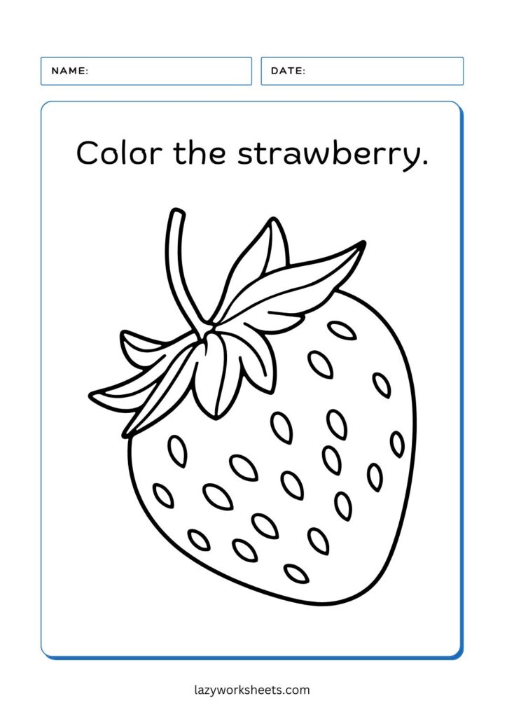 Color the Strawberry 2