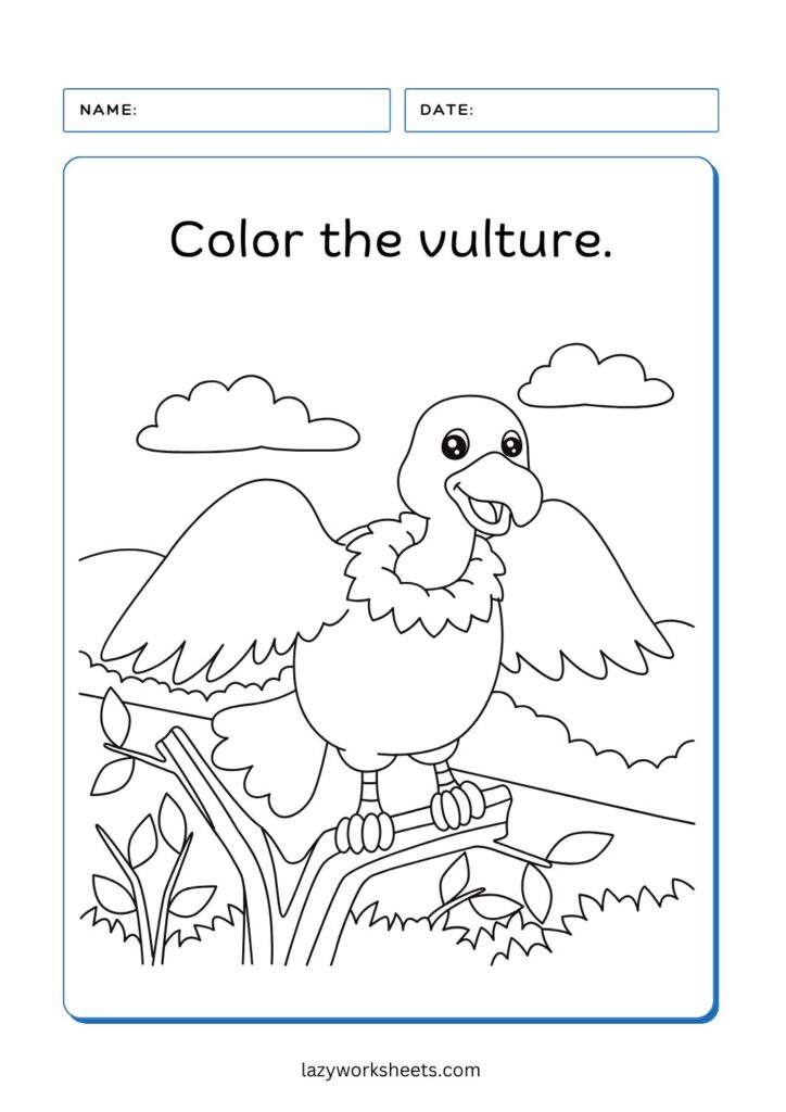 Color the Vulture 3