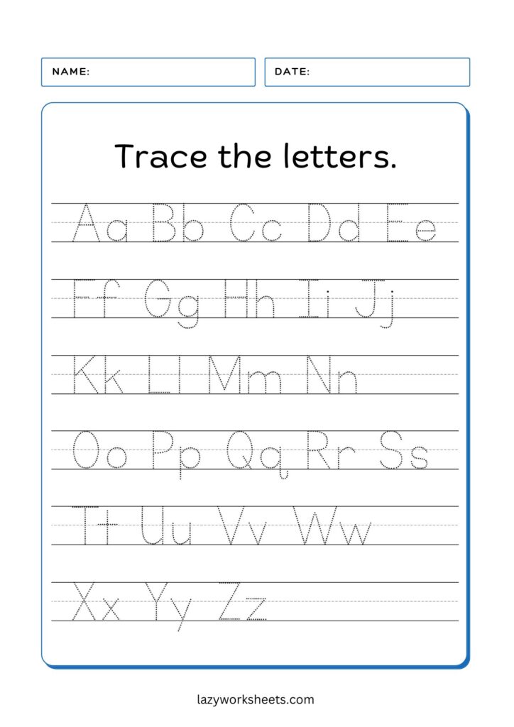 Trace the Alphabet 2