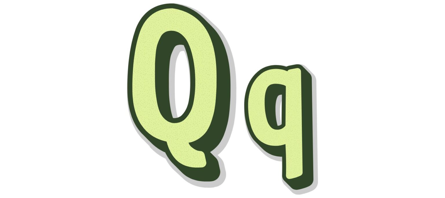 Trace the Letter Q | Free PDF Tracing Sheets | Lazy Worksheets