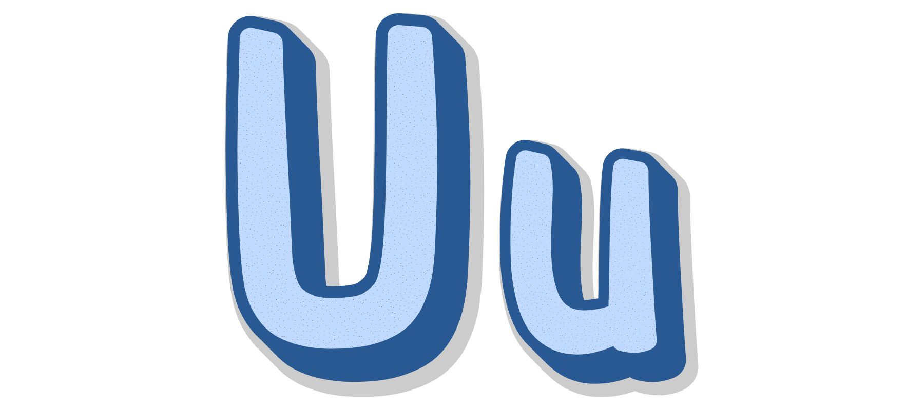 Trace the Letter U
