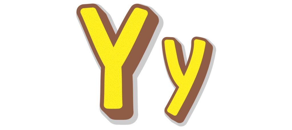 Trace the Letter Y