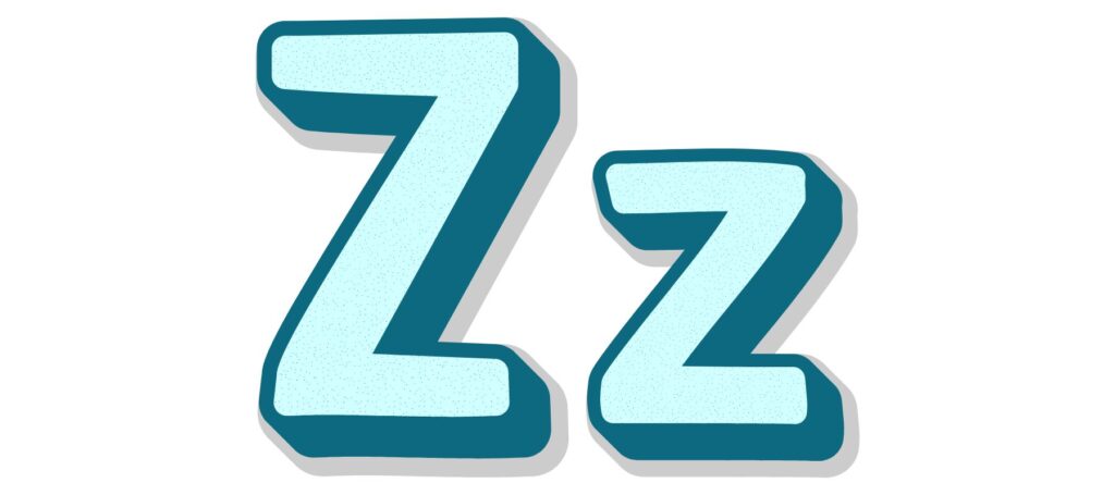 Trace the Letter Z